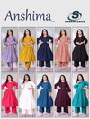 Anshima Vol 1 By Sankheswer Vertican Kurti With Bottom Wholesalers In Surat